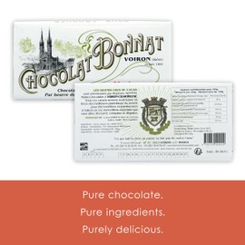 Bonnat Madagascar 75% Dark Chocolate 3 Pack - French Chocolate - Bean-to-Bar, Family Owned - Soy-Free, Gluten-Free, Vegan, Kosher - Bundle