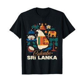 Colombo Sri Lanka Vacation Matching Family Group Travel T-Shirt