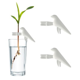 Mrltau 2 x Cute Plant Support for Decorative Glass, Shrub Holder, Flower Saver, Plant Holder for Table Decoration, Dining Table, Plant Clips, Vintage Decorative Plant Support