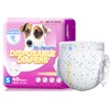 HONEY CARE All-Absorb Disposable Female Dog Diapers Small Size, Improved,