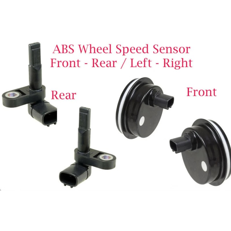 ISUMO 4 ABS Wheel Speed Sensor & Connectors Front-Rear -