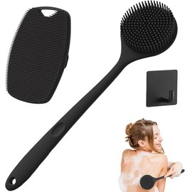 STRDIT: Cepillo corporal exfoliante de silicona para máxima limpieza y confort