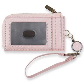 Jewel Beauty's Select Pass Case, Commuter Purse, Coin Purse, Reel Pass Case, With Reel, IC Card, Card Slot, Popular for Women, Men, Kids, Adults, with Strap, Card Slot, Commuting to Work, School