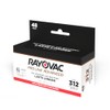 Newest Rayovac Proline Advanced Size 312, Active Core. 48 Batteries,