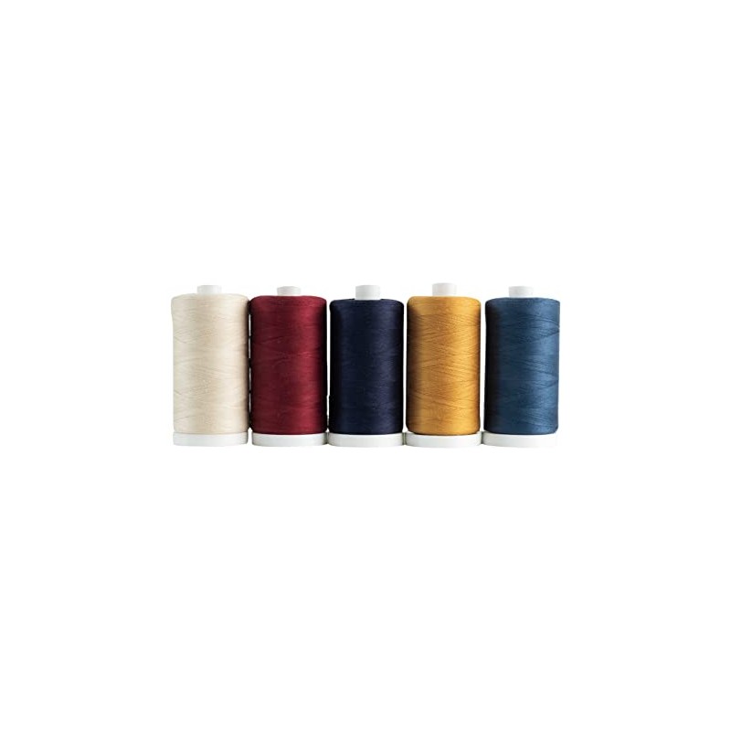 Connecting Threads 100% Cotton Thread Sets - 1200 Yard Spools