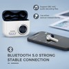 True Wireless Earbuds, OneOdio F2 Hi-Fi Stereo Headphones with Mics,