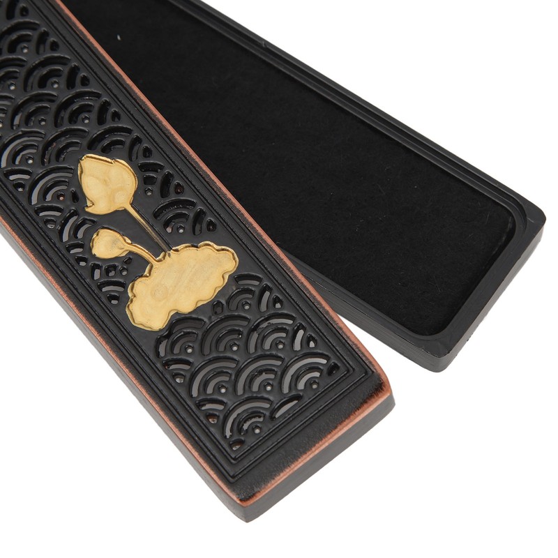 Lying Incense Box Aluminium Alloy Ornament Sandalwood Line Incense Box