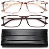 YTDBNS Professional Reading Glasses for Men/Women, Blue Light Blocking Computer