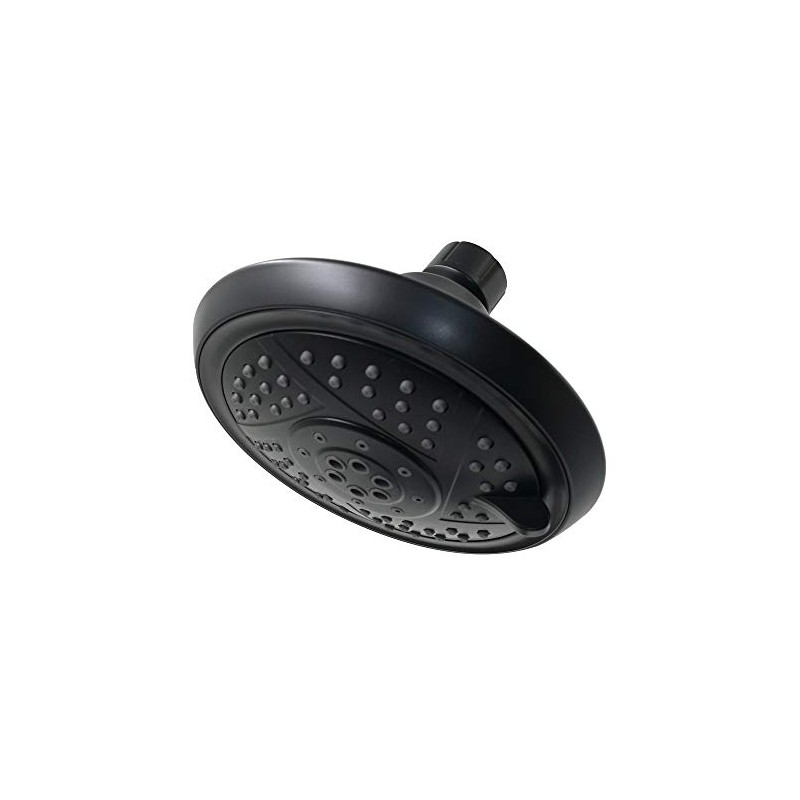 Kingston Brass KX1550 Vilbosch 5-Inch Round 5-Function ABS Shower Head
