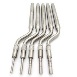 Osteotomes Set Bone Spreading Adjustable Screw Concave Tip Dental Implant Instrument Set of 5