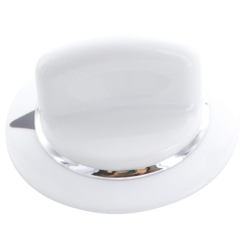 KITCHEN BASICS 101: 2 Pack WE1M654 White Dryer Timer Knob