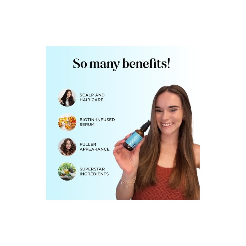 Maple Holistics Biotin Hair Growth Serum Espesante Capilar Romero Cafeína