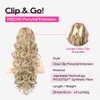 REECHO Ponytail Extension, 24" Claw Clip in Ponytail Extensions Long