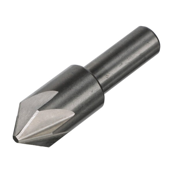 Drill America DEWCHAT Series High-Speed Steel Chatterless Countersink, 6 Flute,