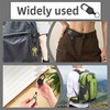 2PCS Retractable Keychain with Thick Steel Cord Heavy Duty Badge