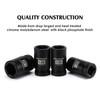 MIXPOWER 9PCS 1"Drive Impact Deep Socket Set, 6 Point, 1"