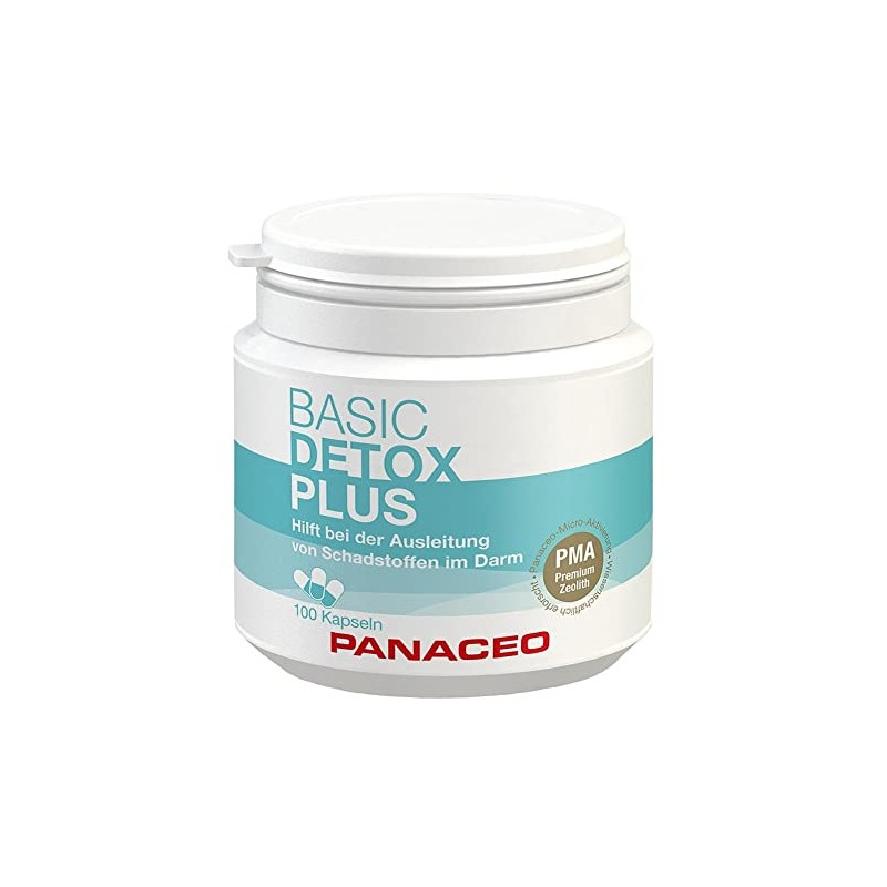 PANACEO Basic Detox Plus Capsules Pack of 100