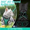 rabbitgoo Cat Harness and Lead Set for Walking Adjustable Soft