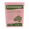 EcoTech EWF25R Envirowipe Compostable Folded Cloth, Red (pack of 25)