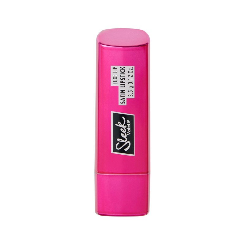 Sleek MakeUP Luxe Lip Satin Lipstick, Highly Pigmented, Hydrating, Creamy