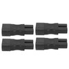 4Pcs IEC320 C14 to IEC320 C15 Power Adapter IEC320 C14