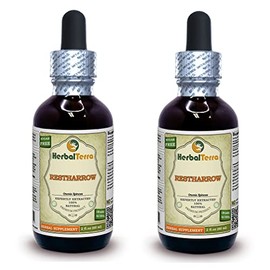 Restharrow (Ononis Spinosa) Tincture, Dried Roots Liquid Extract (Brand Name: HerbalTerra, Proudly Made in USA) 2x2 fl.oz (2x60 ml)