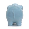 Child to Cherish Ceramic Stitched Elephant Piggy Bank, Blue