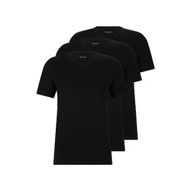 BOSS 3-Pack V Neck Jersey T-Shirts Black Night