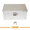 TJHSM 20 Inch Silver Heavy Duty Aluminum Tool Box with