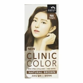 Man with Flowers N6 Natural Brown Hair Dye (WDB3A6E) - Basic product / 꽃을든남자 N6 자연갈색 염색약 (WDB3A6E) - 기본상품