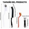 11 Pcs Cepillos de Limpieza para Grietas, Cepillo de Cerdas