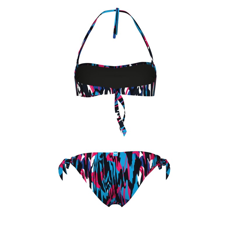 ARENA Bikini a Fascia da Donna Water Print