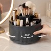 Rotating Makeup Brush Holder for Vanity Organization – 360° Desktop
