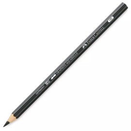 Faber Castell Writing Pencil 8B (2 Pack), Easy to see for Low Vision, No Smudge