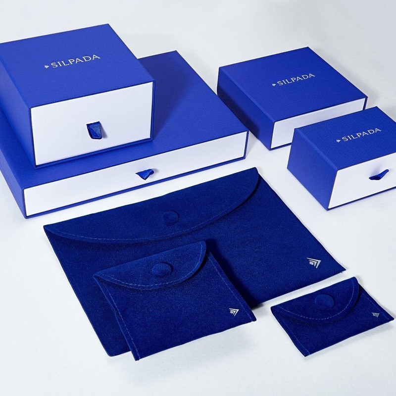 Silpada 'Urban Chic' Sterling Silver Hematite Beaded Necklace, 18" +