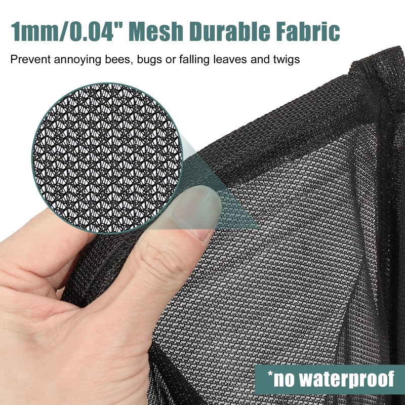 X AUTOHAUX SUV Magnetic Sunroof Shade Cover Sun Roof Breathable