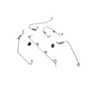 LSSOCH Fuel Injector Pipe Set 3974604 3974605 3974606 Compatible with