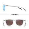 MERRY'S Unisex Polarized Sunglasses for Women Men Classic Retro Designer
