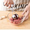 CHEFZOCO Meatball Spoon, Meatball Spoon, Meatball Machine, Dumpling Tongs, Non-Stick