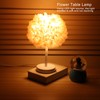 Flower Table Lamp Bedside Bedroom Desktop Nightstand Decoration Supplies Light
