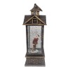 Santa Claus Farol Navideño Santa Claus Luz Led Musical Adornos