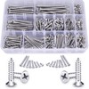 520PCS Wood Screws Assortment Kit - Stainless Steel Self Tapping