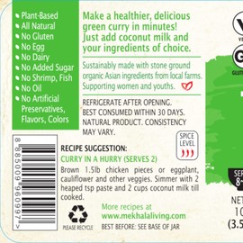 Mekhala Organic Gluten Free Curry Paste Value 3-Pack (3x3.5oz) (Mixed)