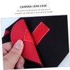 TEHAUX 3Pcs Shock Resistant Camera Lens Bags Neoprene Lens Storage