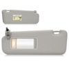 Sun Visor with Vanity Light for 2010-2015 Mazda CX-9, Left