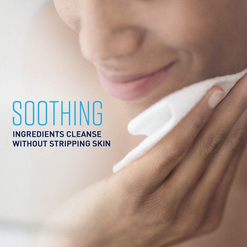 Cetaphil Gentle Skin Cleansing Cloths for Dry, Sensitive Skin, Face
