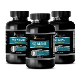 PRIVATE LABEL ANTI-WRINKLE COMPLEX - 3 Bottles (180 Caps) - Radiant Beauty Unveiled