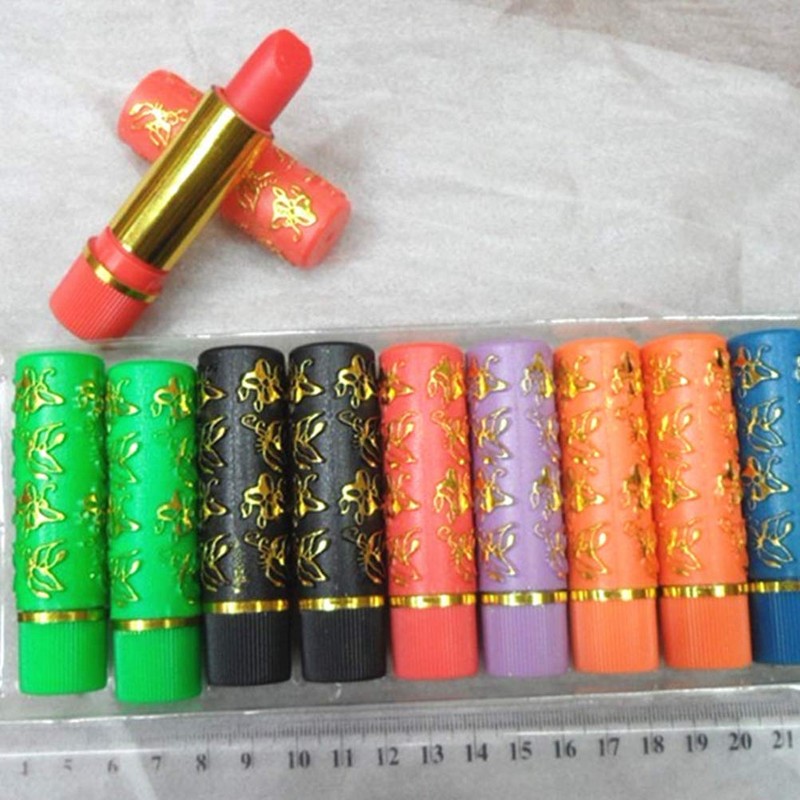 Moisturising Lipstick, Pack of 6 Lipsticks with Temperature Change, Butterfly
