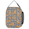 Homieblanket Golden Retriever Backpack with Lunch Box & Pencil Case,