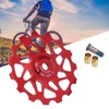 LeBycle Universal 15T Mountain Bicycle Rear Derailleur Ceramic Bearing Guide